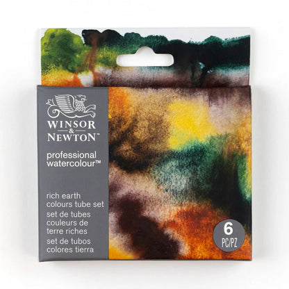 Acuarelas W&N Professional Set Tonos Rich Earth