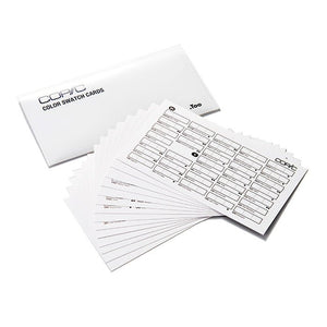 Copic Color Swatch Cards