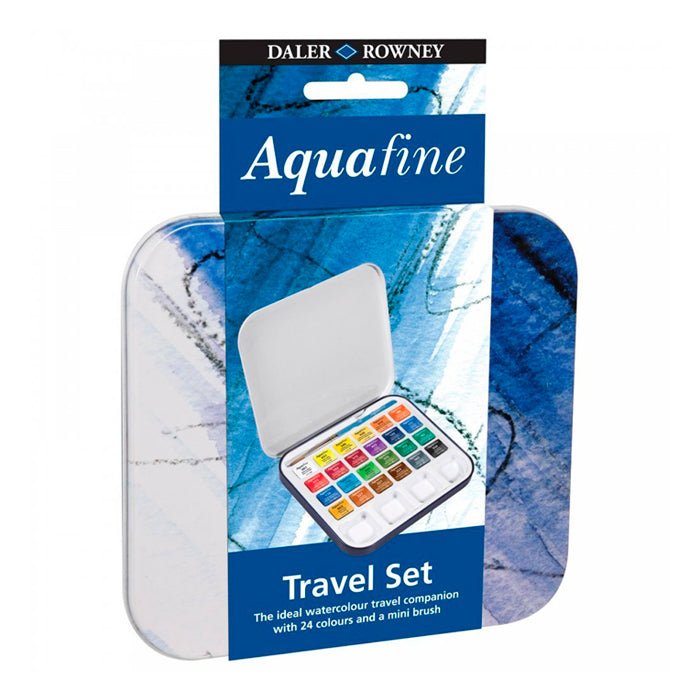 Acuarelas Daler Rowney Aquafine con 24