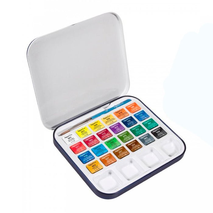 Acuarelas Daler Rowney Aquafine con 24