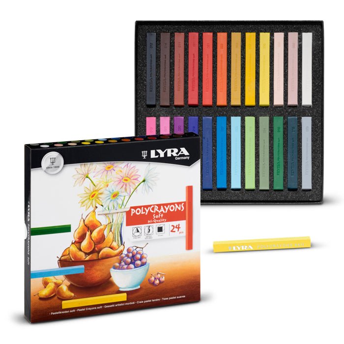 Pasteles Lyra Polycrayons 24