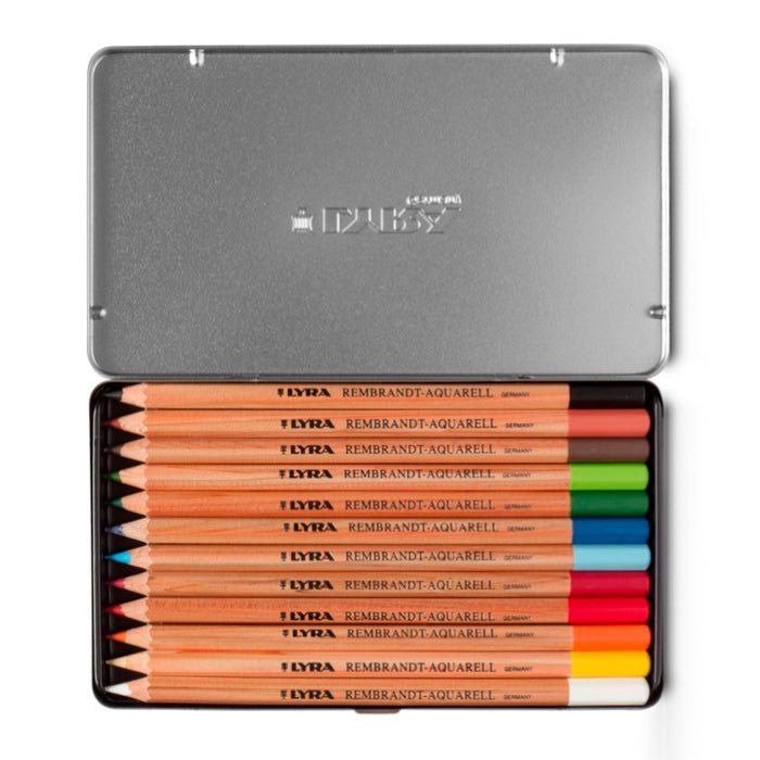 Colores Acuarelables Lyra Rembrant Aquarell con 12