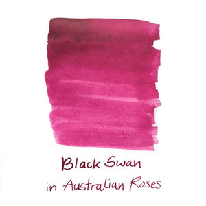 Tinta Noodler's Black Swan in Australian Roses