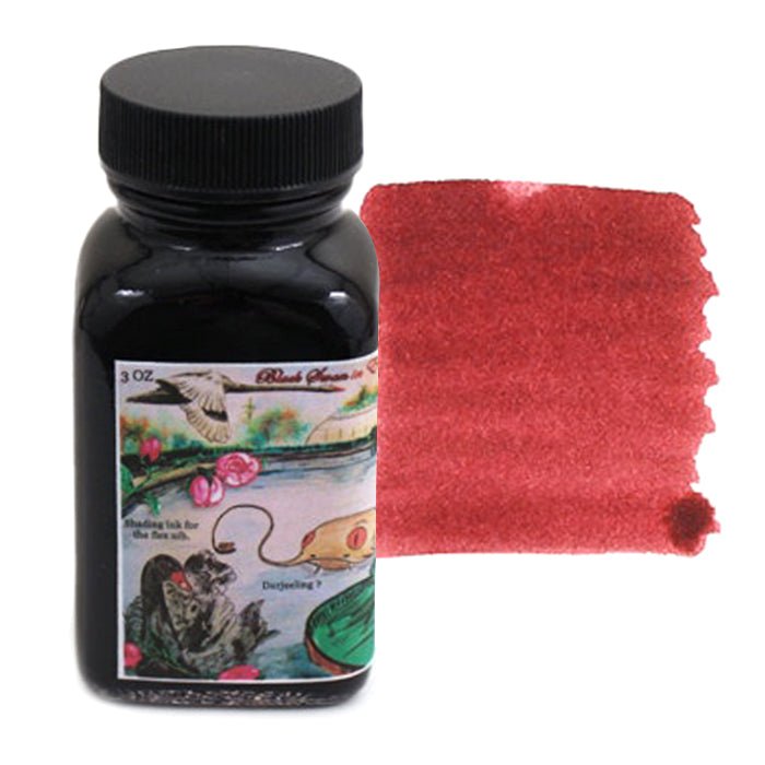 Tinta Noodler's Black Swan in English Roses