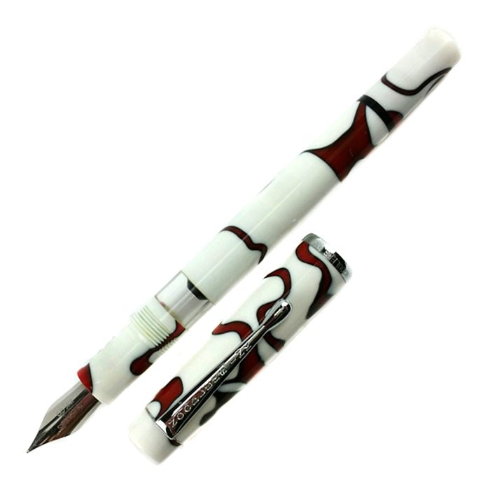 Pluma Noodler's Konrad Acrylic Flex Nantucket Chimney Afire