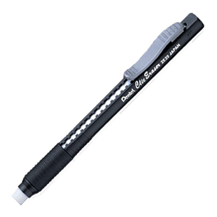 Borrador Pentel Clic Eraser Grip Redondo