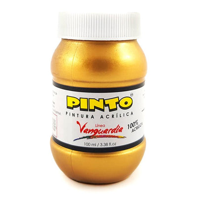 Bote de acrílico Pinto Vanguardia metálico 100 ml