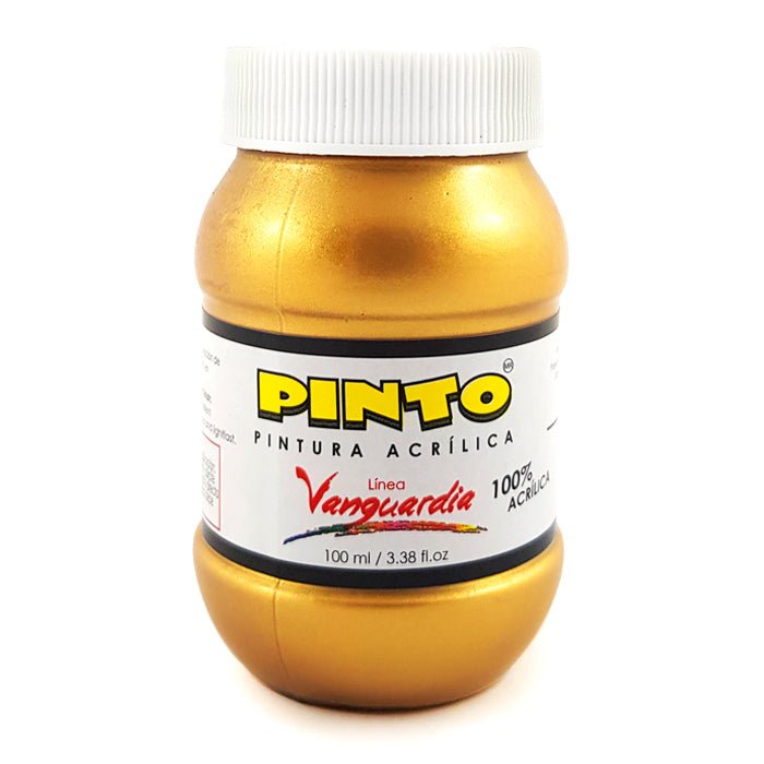 Bote de acrílico Pinto Vanguardia metálico 100 ml