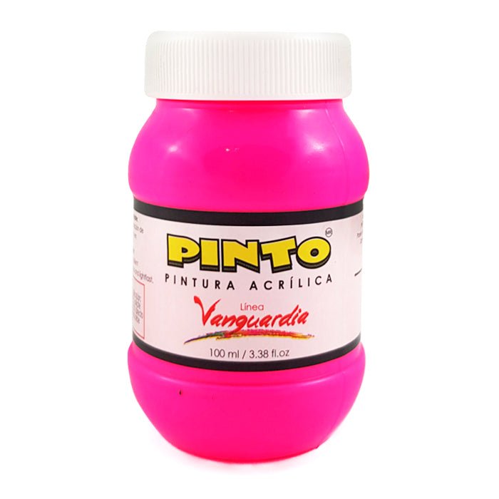 Acrílico Pinto Vanguardia Tonos Neón 100ml