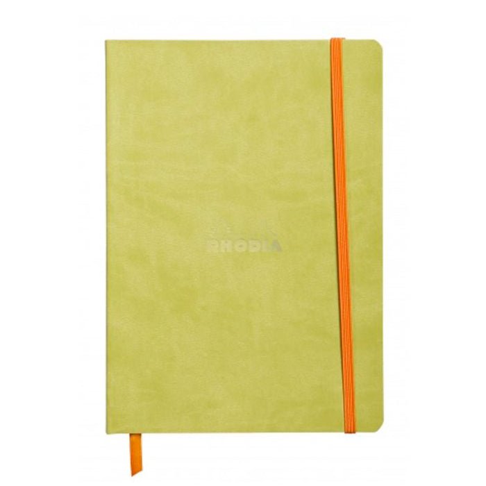 Libreta Rhodiarama Dots A5 Anise