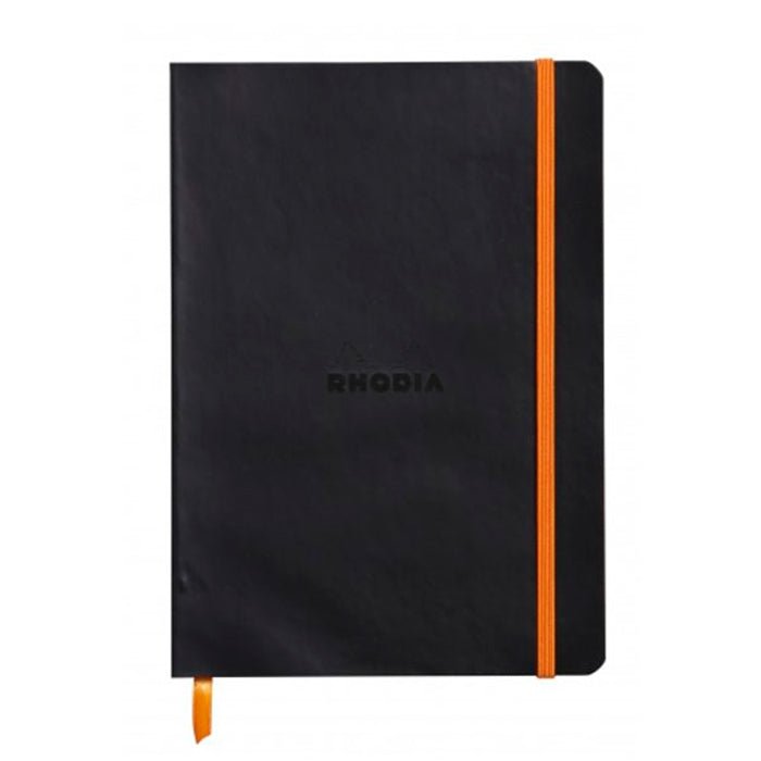 Libreta Rhodiarama Dots A5 Black