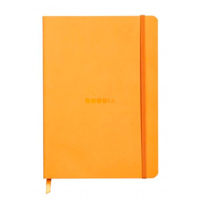 Libreta Rhodiarama Dots A5 Orange