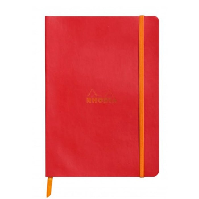 Libreta Rhodiarama Dots A5 Poppy