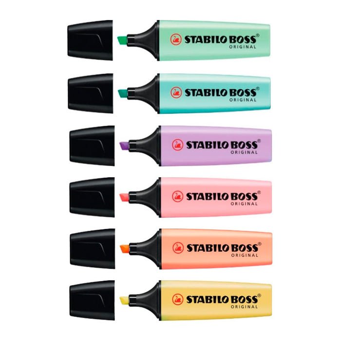 Set Stabilo Boss Pastel Originales