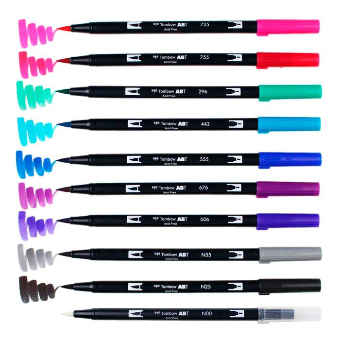 Set Tombow ABT Dual Brush Tonos Galaxia