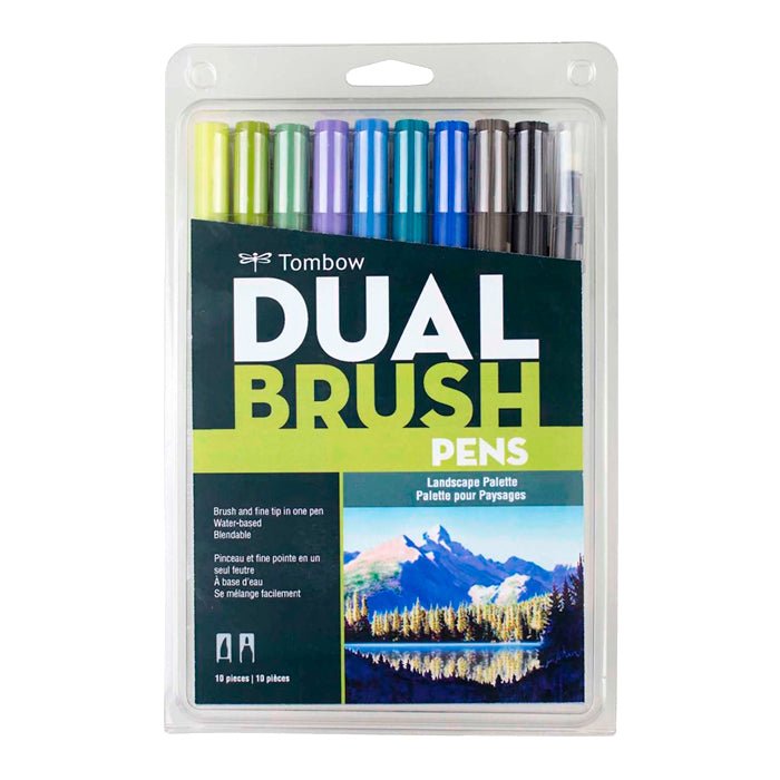 Set Tombow ABT Dual Brush Tonos Paisaje