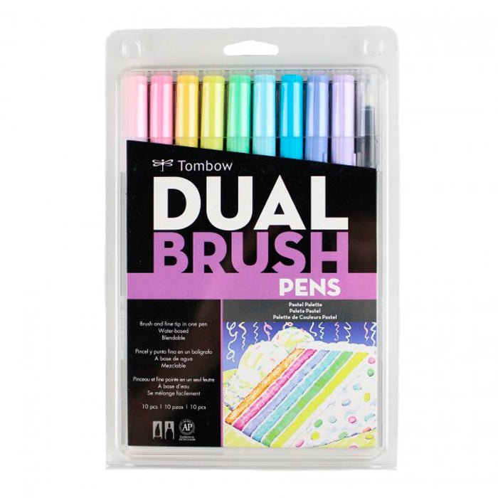 Set Tombow ABT Dual Brush Tonos Pastel