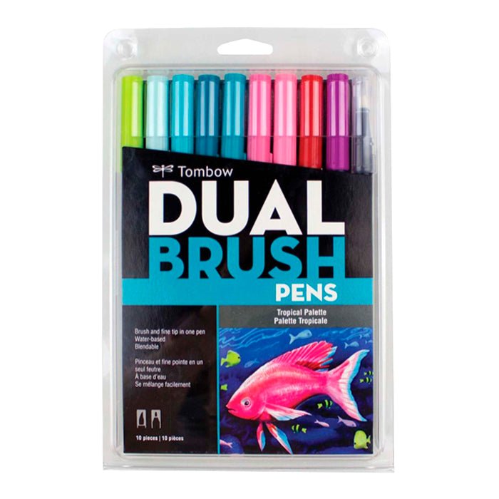 Set Tombow ABT Dual Brush Tonos Tropicales