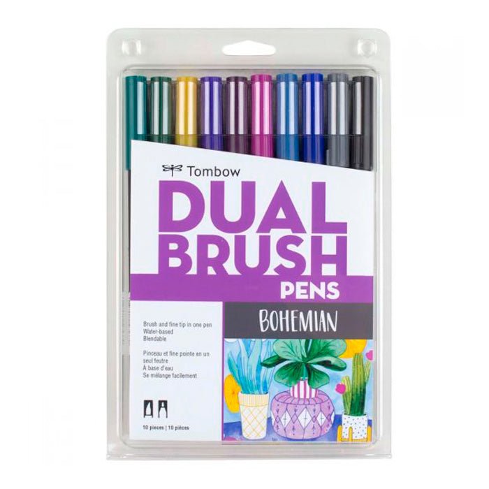 Set Tombow ABT Dual Brush Tonos Bohemian