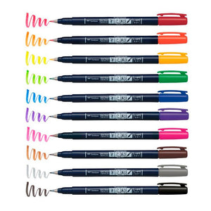 Set Tombow Fudenosuke Color