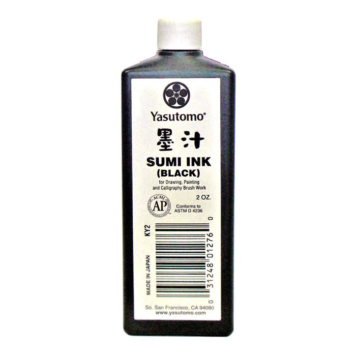 Tinta Yasutomo Sumi Black 60ml