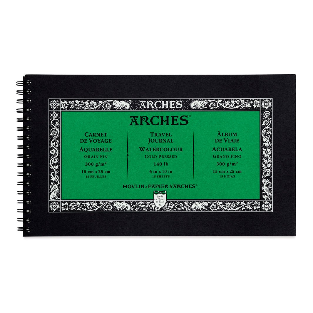 Block Arches Aquarelle Travel Journal Cold Press