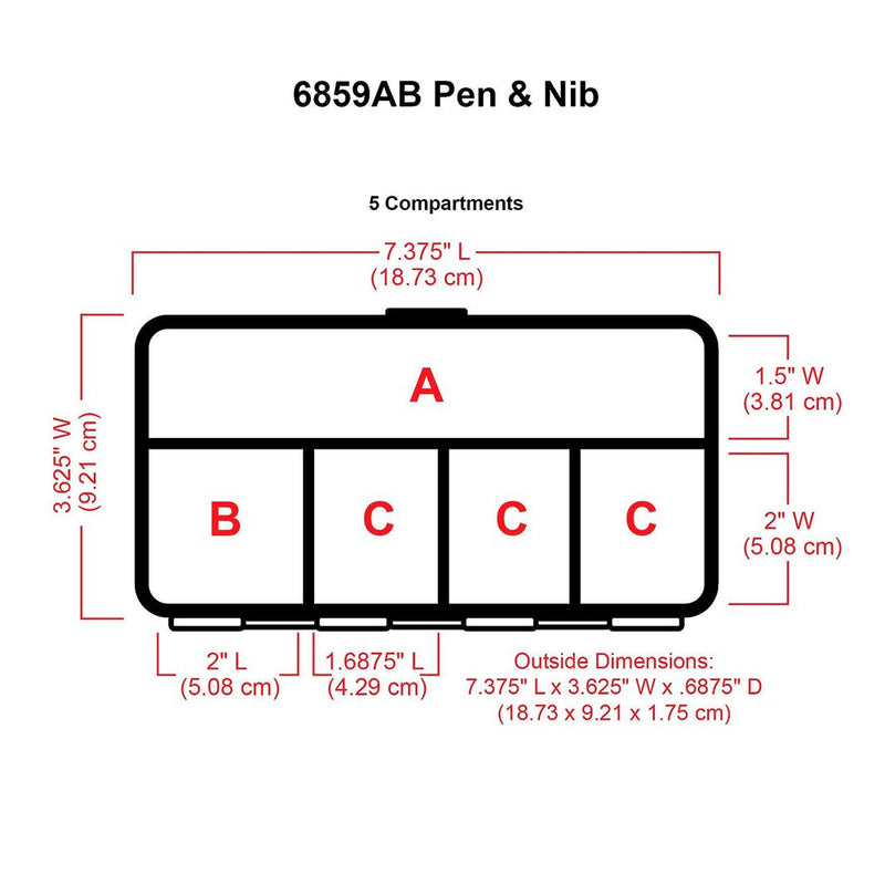 Estuche para plumillas ArtBin Pen & Nib