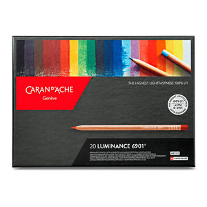 Colores Caran D'Ache Luminance con 20