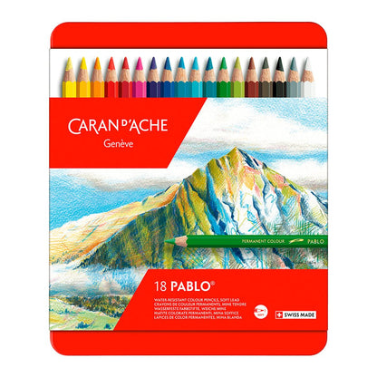 Colores Caran D'Ache Pablo con 18
