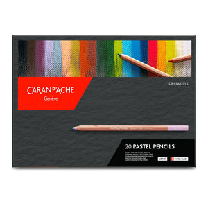 Lápices Pastel Caran D'Ache con 20