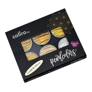 Acuarelas Coliro Finetec Gold & Silver