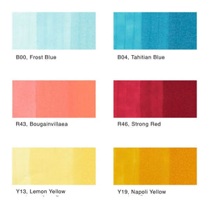 Marcadores Copic Sketch Perfect Primaries