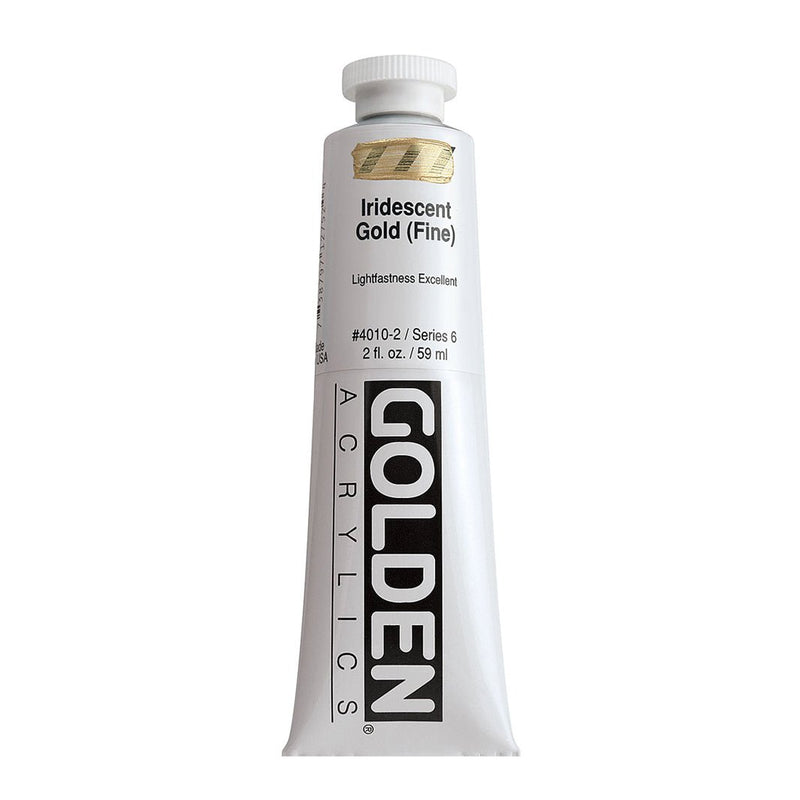 Acrílico Golden Heavy Body 59 ml Tonos Metálicos