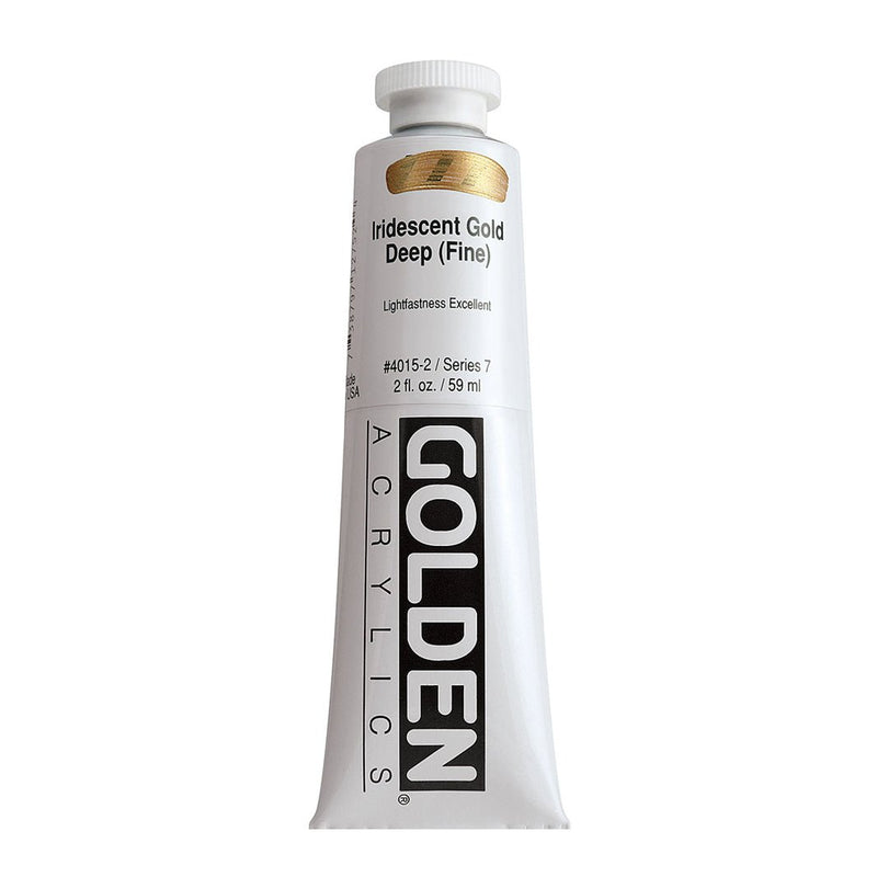 Acrílico Golden Heavy Body 59 ml Tonos Metálicos