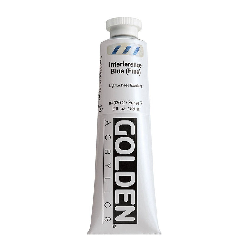 Acrílico Golden Heavy Body 59 ml Tonos Metálicos