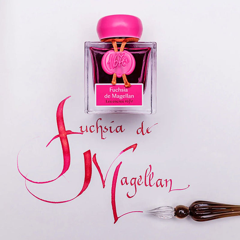 Tinta Herbin 1670 Fuchsia de Magellan