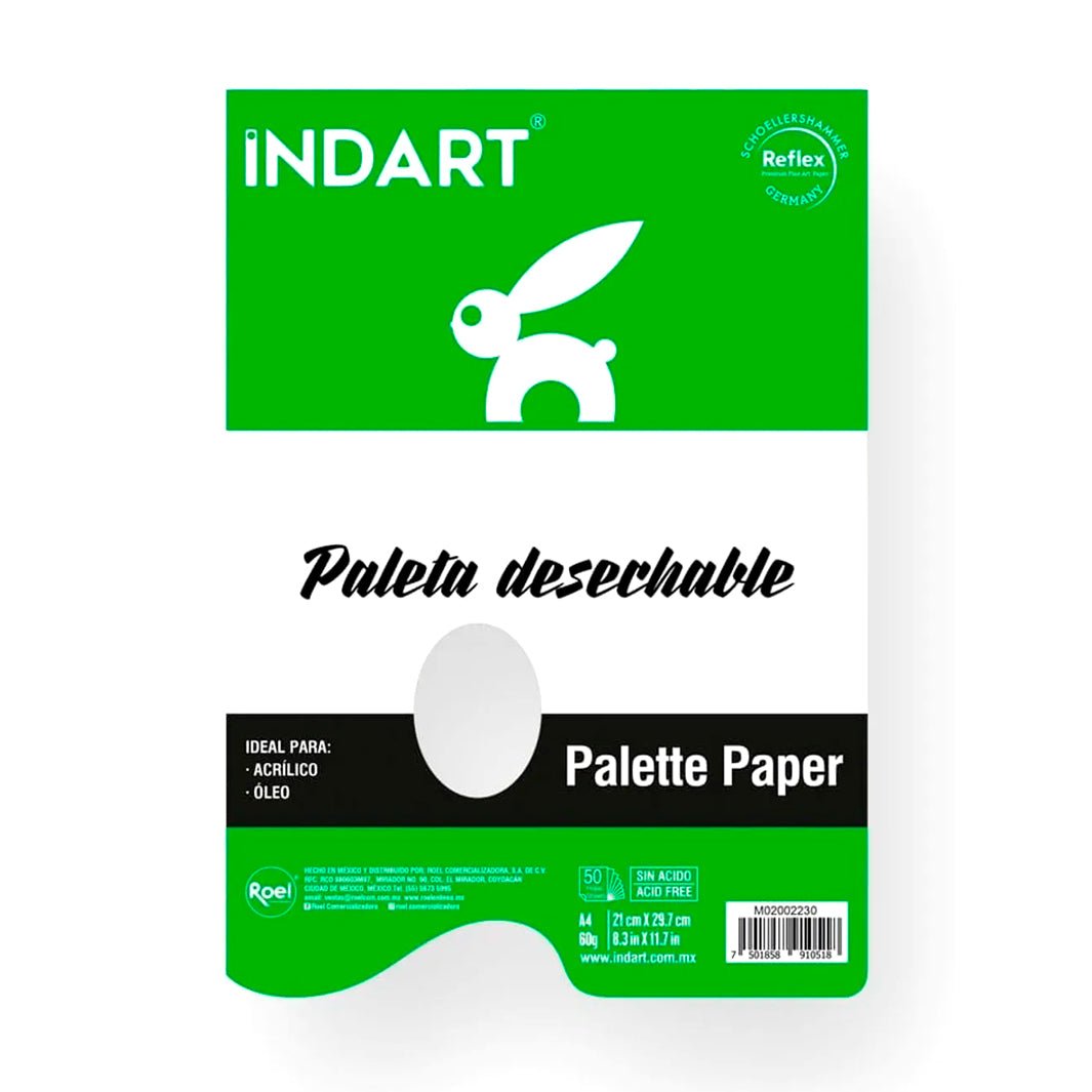 Block de paleta desechable Indart