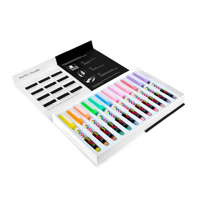 Set Karin Pigment DecoBrush Pastel 12