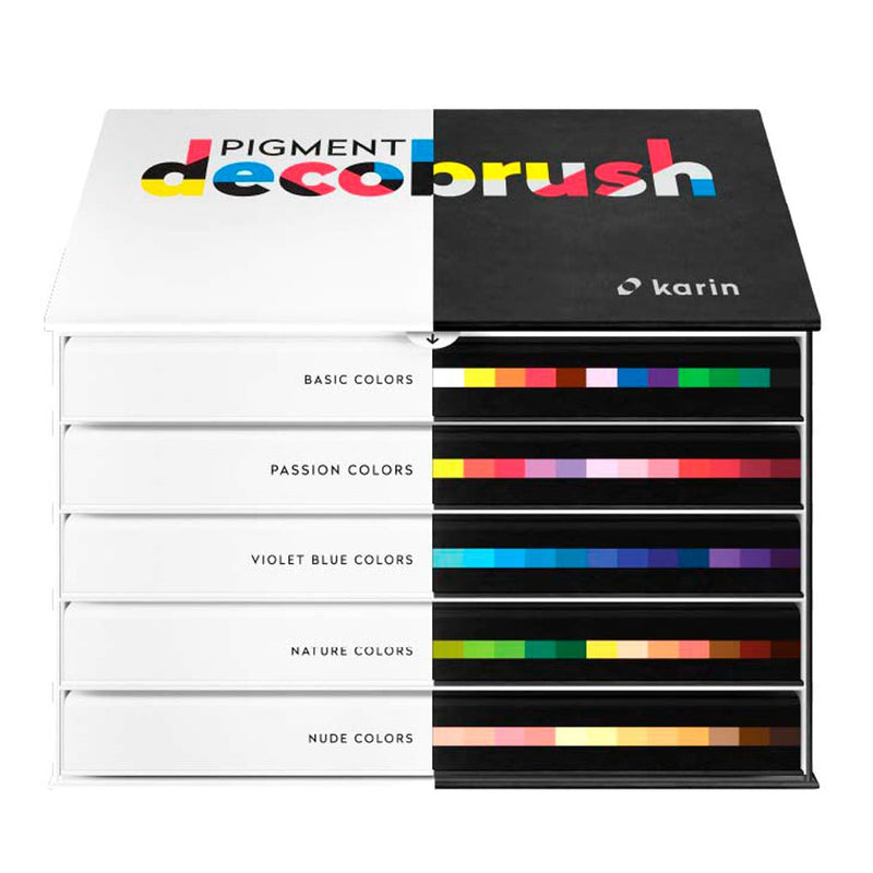 Set Karin Pigment DecoBrush Professional 60