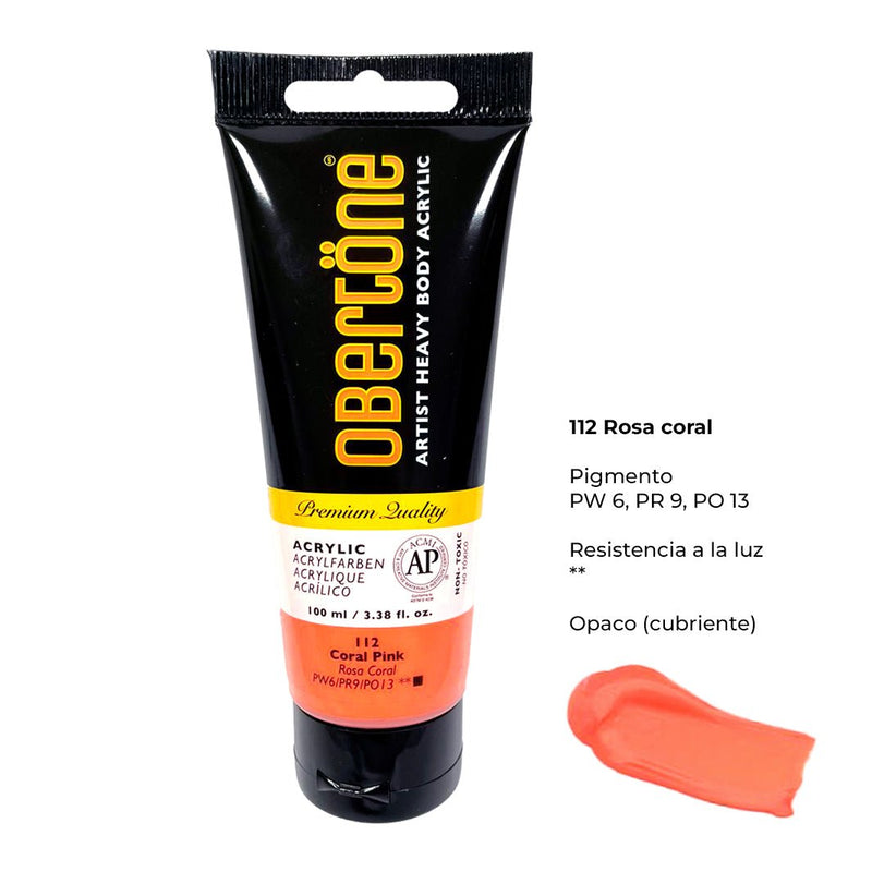 Acrílico Obertone Artist Heavy Body 100 ml