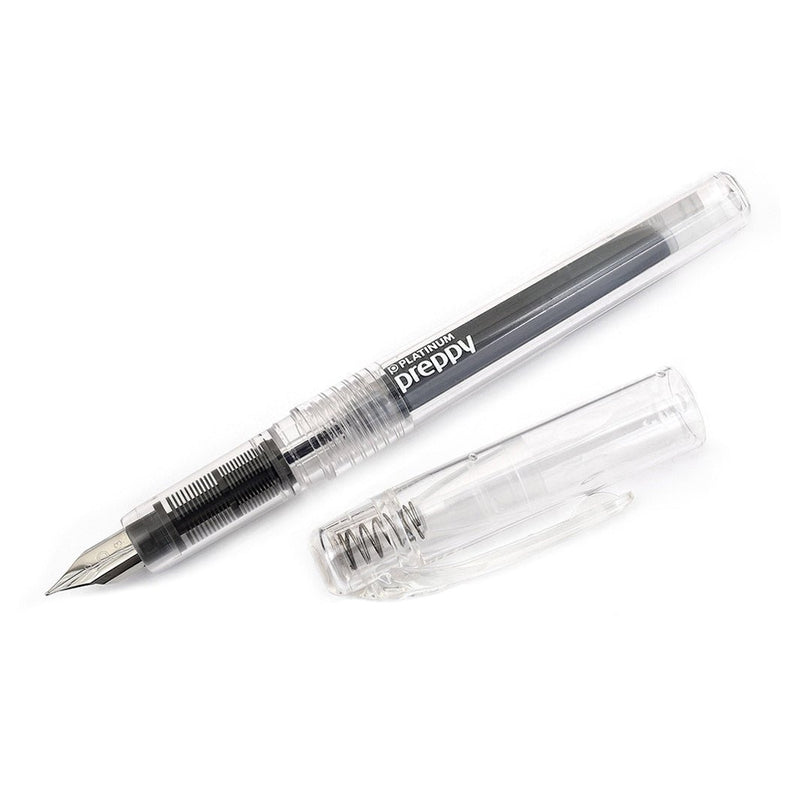 Pluma Platinum Preppy Crystal Clear F