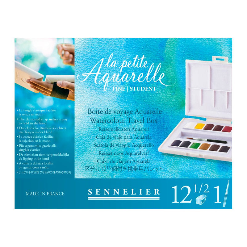 Acuarelas Sennelier La Petite Aquarelle con 12