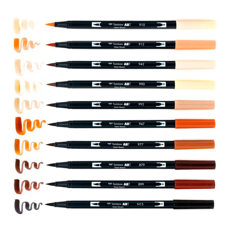 Set Tombow ABT Dual Brush Tonos Piel