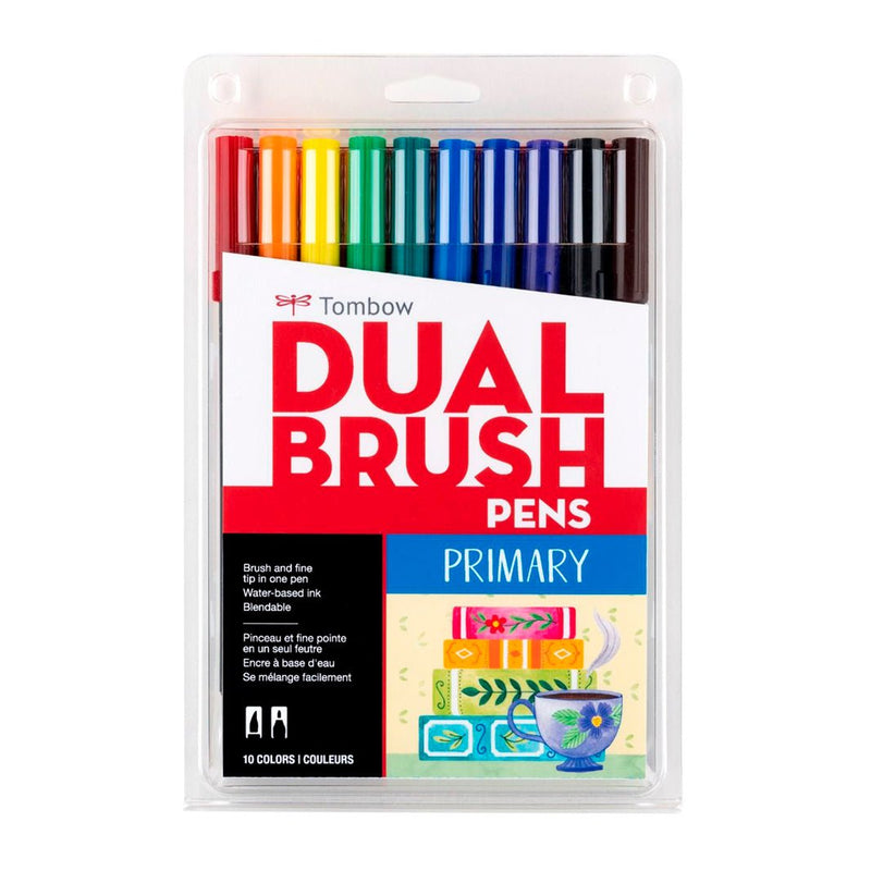 Set Tombow ABT Dual Brush Tonos Primarios