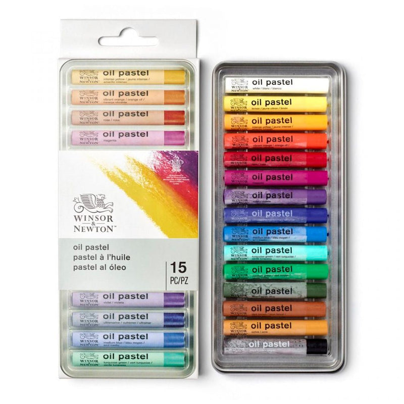 Pasteles al óleo Winsor & Newton Set Introductorio con 15