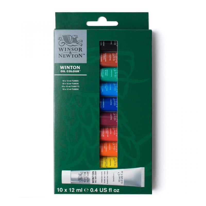 Set Óleo W&N Winton 12 ml con 10